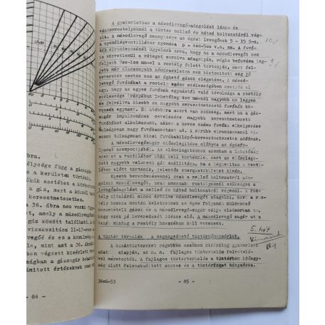 Beér János: Gőzkazánok és tüzelőberendezések I-. - kézirat (1959)