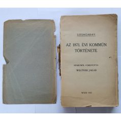 Lissagaray: Az 1871. évi kommün története