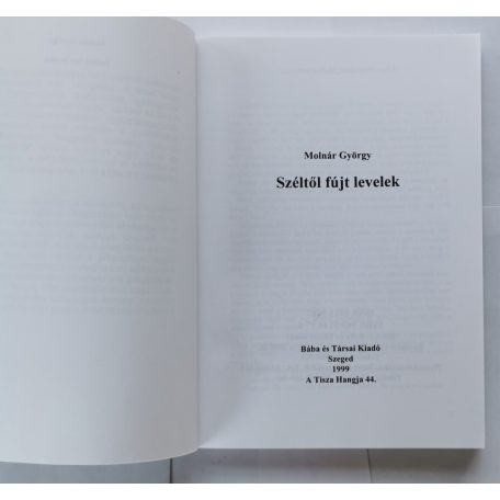 Molnár György: Széltől fújt levelek