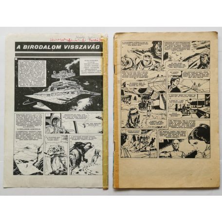 Star Wars - Cs. Horváth Tibor - Fazekas Attila: A Birodalom Visszavág (képregény)
