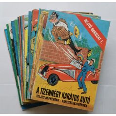   Rejtő Jenő, Cs. Horváth Tibor, Korcsmáros Pál: Rejtő Jenő képregények 1-22. szám , teljes sorozat