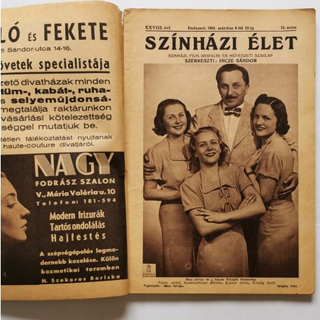 Incze Sándor (szerk.): Színházi Élet 1938/42.