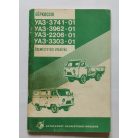 UAZ-3741-01, UAZ-3962-01, UAZ-2206-01 és UAZ-3303-01 típusú gépkocsik Üzemeltetési utasítás