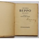 Lord Byron: Beppo - verses elbeszélés (Kosztolányi Dezső fordításában) Mikszáth Gyula autográf tulajdonosi beírásával!