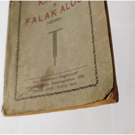 Várhegyi Lajos: Kiáltás a falak alól (versek) - dedikált