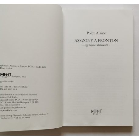 Polcz Alaine: Asszony a fronton