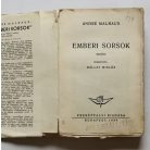 André Malraux: Emberi sorsok (Védőborítóval!)