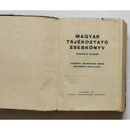 Perényi Zsigmond: Magyar tájékoztató zsebkönyv