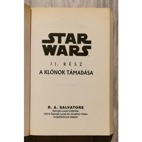 R. A. Salvatore: Star Wars II. rész - A Klónok támadása