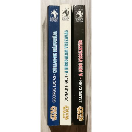 George Lucas, Donald F. Glut, James Kahn: Star Wars Trilógia (Csillagok háborúja + A Birodalom visszavág + A Jedi visszatér) - 1993