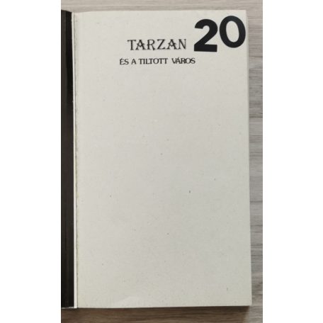 Edgar Rice Burroughs: Tarzan és a tiltott város 