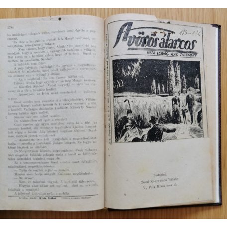 Lovag Vlad Zniemsky: A vörös álarcos  (folytatásos regény - Képes Regény Újság 1-176.)