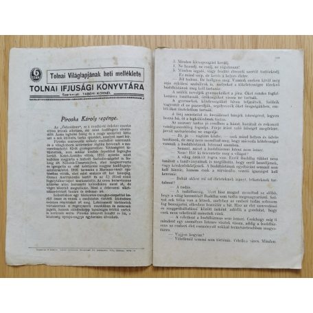 Piroska Károly: Az őshazában 1-6. (folytatásos regény - Tolnai Ifjúsági Könyvtára)
