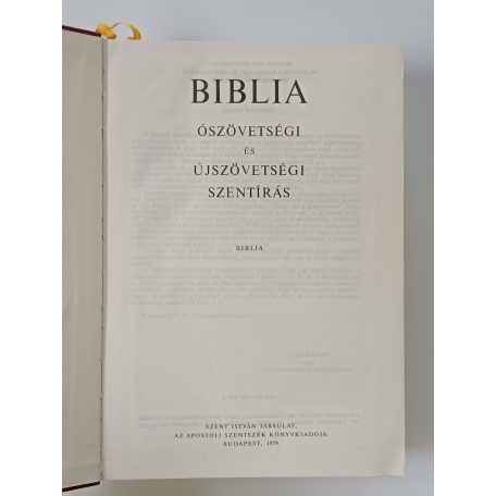 Biblia - Ószövetségi és újszövetségi szentírás