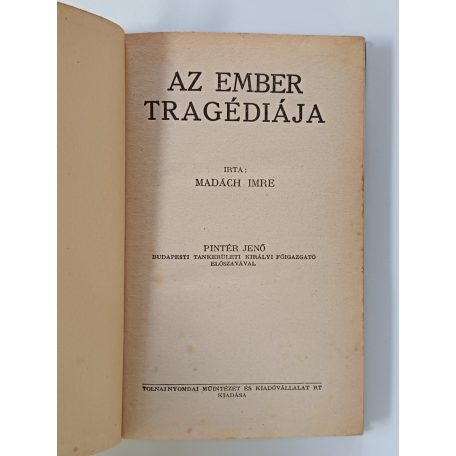 Madách Imre: Az ember tragédiája