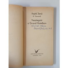 Rejtő Jenő (P. Howard): Vesztegzár a Grand Hotelben