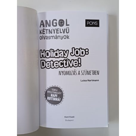 Luisa Hartmann: Holiday Job: Detective! / Nyomozás a szünetben