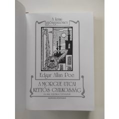   Edgar Allan Poe: A Morgue utcai kettős gyilkosság és más rejtelmes történetek 