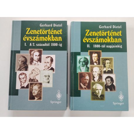 Gerhard Dietel: Zenetörténet évszámokban I-II.