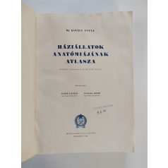 Kovács Gyula, Dr.: Háziállatok anatómiájának atlasza