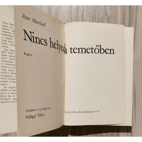 Peter Marshall: Nincs helyed a temetőben 