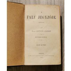 Eötvös József: A falu jegyzője (1865, 2. kiadás)
