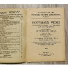 Hoffmann meséi - Fantasztikus opera 3 felvonásban 