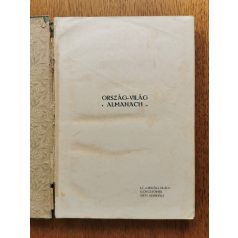   Váradi Antal - Falk Zsigmond (szerk.), Dr.: Ország-Világ Almanach 1911