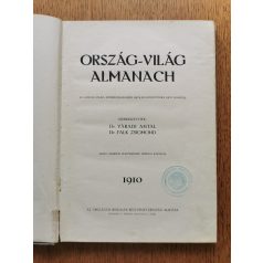   Váradi Antal - Falk Zsigmond (szerk.), Dr.: Ország-Világ Almanach 1910