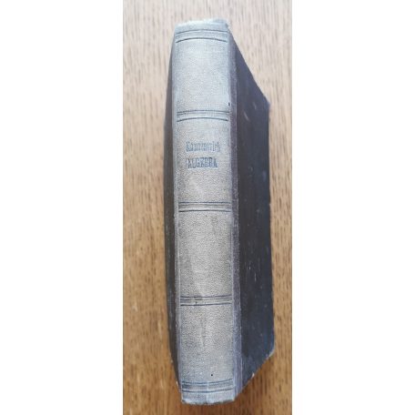 Komnenovich Sándor: Algebra vagy  betűszámtan (1862, Első kiadás!)