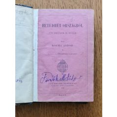    Kozma Andor: Hetedhét országból (Úti emlékek és mesék)