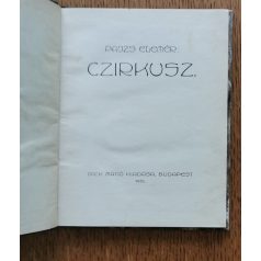 Pajzs Elemér: Czirkusz 