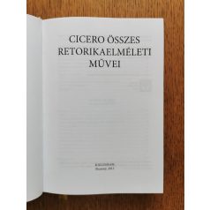 Cicero összes retorikaelméleti művei