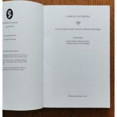   Lóránd Zsófia (szerk.): Laikus olvasók? - A nem-professzionális olvasás értelmezési lehetőségei