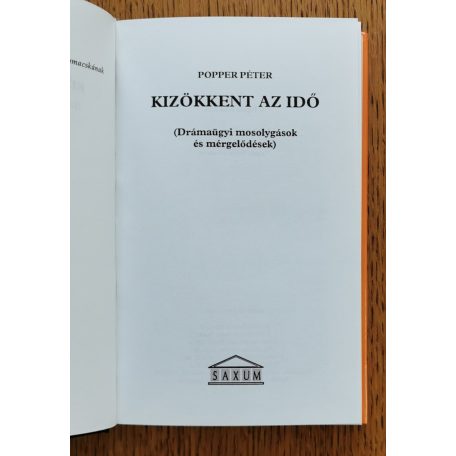 Popper Péter: Kizökkent az idő