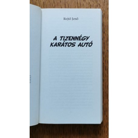 Rejtő Jenő: A tizennégy karátos autó