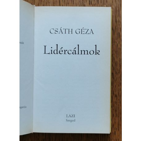 Csáth Géza: Lidércálmok