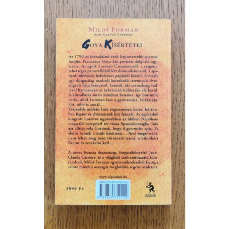 Milos Forman Jean-Claude Charriére: Goya kísértetei