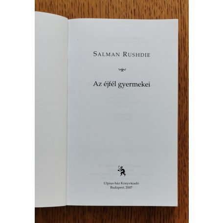 Salman Rushdie: Az éjfél gyermekei