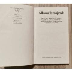 Németh György (szerk.): Államéletrajzok