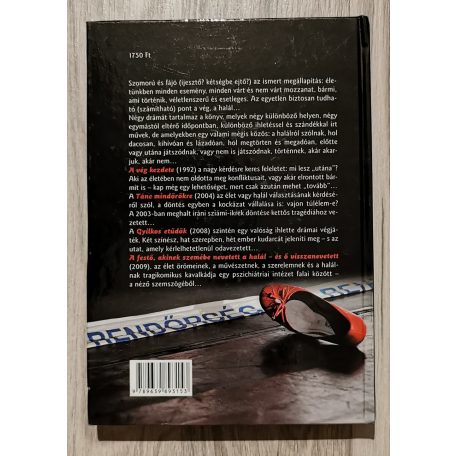 Sárosi István: Halál-Etüdök - Négy dráma (Dedikált!)