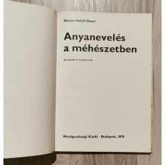 Gustav-Adolf Oeser: Anyanevelés a méhészetben