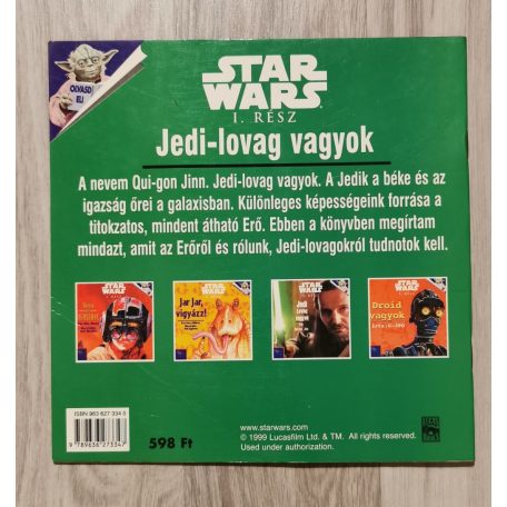 Star Wars I. rész - Matricás füzetek 3 darab (Jedi-lovag vagyok, Anakin nagy versenye, Droid vagyok)