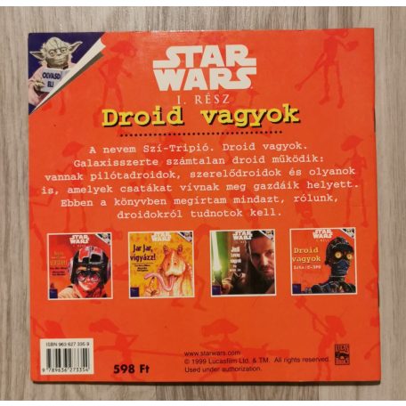 Star Wars I. rész - Matricás füzetek 3 darab (Jedi-lovag vagyok, Anakin nagy versenye, Droid vagyok)