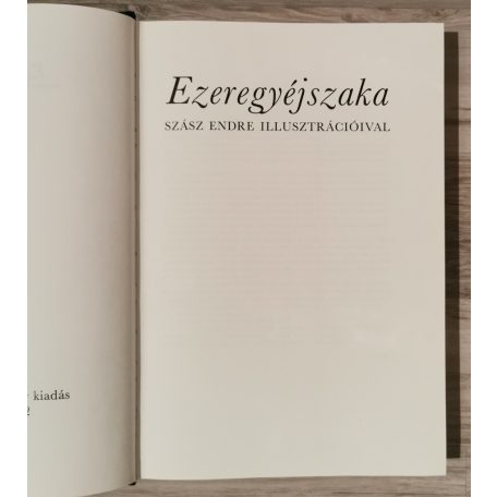 Ezeregyéjszaka I-III. (Szász Endre illusztrációival)