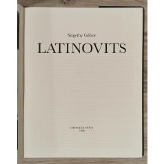Szigethy Gábor: Latinovits (fényképalbum)