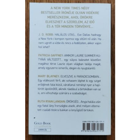 J. D. Robb (Nora Roberts); Mary Blayney; Ruth Ryan Langan; Patricia Gaffney: Eltűntek: Négy új, szenvedélyes történet  