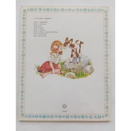 Marie-José Maury / Johanna Spyri: Heidi hazatér