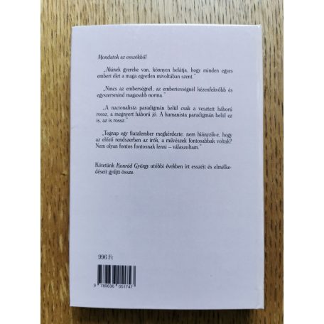 Konrád György: Áramló leltár