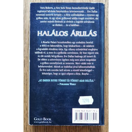 J. D. Robb (Nora Roberts): Halálos árulás